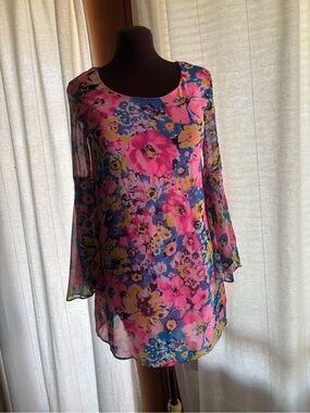 Love Culture Floral Dress-Small
